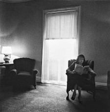 Lady in a Rooming House Parlor, Albion by Diane Arbus (1963)