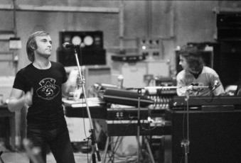 Phil Collins, Tony Banks (Genesis) by Clive Arrowsmith (1978)
