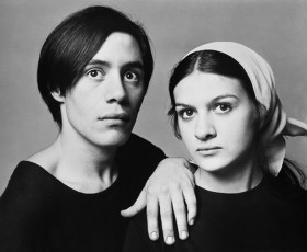 Claude and Paloma Picasso, children of Pablo Picasso by Richard Avedon (1966)