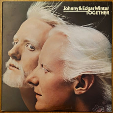 Johnny & Edgar Winter / TOGETHER (1976) - photo by Richard Avedon