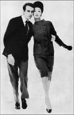 China Machado, Martino La Salle (husband, actor) by Richard Avedon (1960)