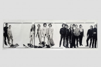 Andy Warhol and Group by Richard Avedon (1969)