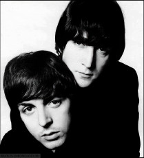 John Lennon, Paul McCartney by David Bailey (1965)