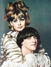 Jean Shrimpton, P.J. Proby (american singer) by David Bailey (1965)