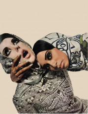 Peggy Moffit, Donyale Luna by David Bailey (1966)