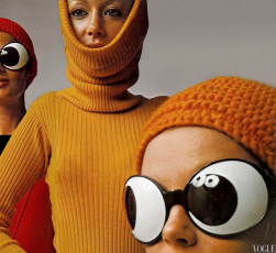 Pattie Boyd, Sue Baloo, Maren Greve by David Bailey (1969)