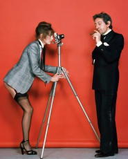 Jane Birkin, Serge Gainsbourg by David Bailey (1975)