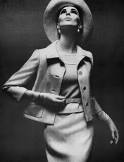 Wilhelmina Cooper by Neal Barr (1965)