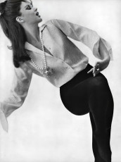 Wilhelmina Cooper by Peter Beard (1963)