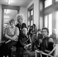 Andy Warhol (and members of the Factory) by Cecil Beaton (1969)