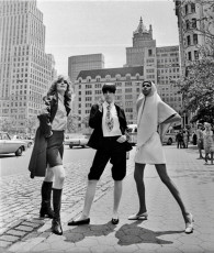 Collen Osbourne, Peggy Moffitt, Sonia Pugin by Harry Benson (1967)