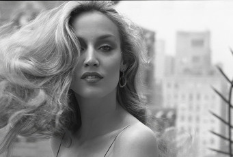 Jerry Hall by Harry Benson (1978)