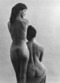 Double nude study by Ruth Bernhard (1962)