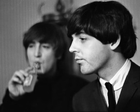 John Lennon, Paul McCartney by Paul Berriff (1964)