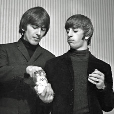 George Harrison, Ringo Starr by Paul Berriff (1964)