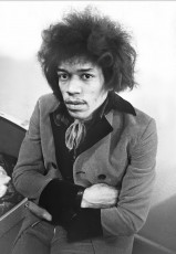 Jimi Hendrix by Paul Berriff (1967)