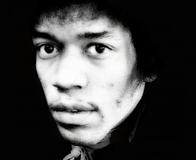 Jimi Hendrix by Paul Berriff (1967)