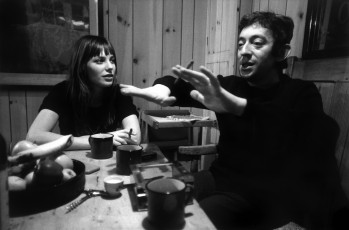 Jane Birkin, Serge Gainsbourg by Ian Berry (1970)