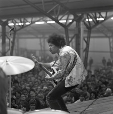 Jimi Hendrix by Rob Bosboom (1967)