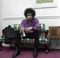 Jimi Hendrix by Rob Bosboom (1967)