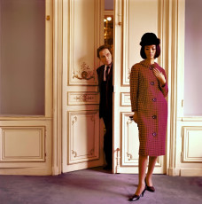 Pierre Cardin, Hiroko Matsumoto by Giancarlo Botti (1960)