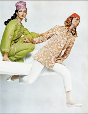 Donna Mitchell, Cynthia Korman by Guy Bourdin (1968)