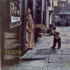 The Doors / STRANGE DAYS (1967) back - photo by Joel Brodsky