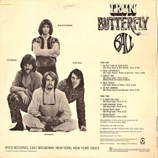 Iron Butterfly / BALL (1969) back - photo by Joel Brodsky