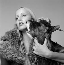 Jerry Hall by Jean-Jacques Bugat (1972)