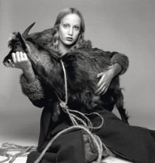 Jerry Hall by Jean-Jacques Bugat (1972)