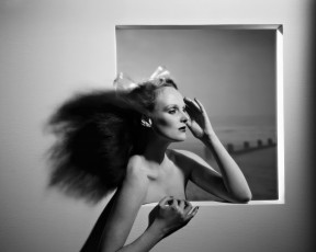 Grace Coddington by Willie Christie (1974)