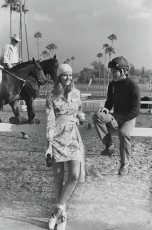 Cheryl Tiegs, Laffit Pincay (jockey) by Henry Clarke (1971)
