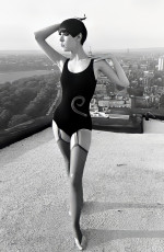 Peggy Moffitt by William Claxton (1965)