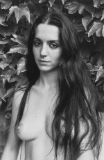Portrait of Elisabeth Arles by Lucien Clergue (1979)