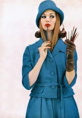 Simone d'Aillencourt by Gleb Derujinsky (1960)