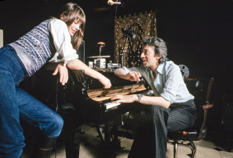 Serge Gainsbourg, Jane Birkin by Jean-Claude Deutsch (1971)