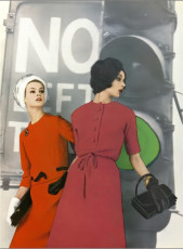 Jean Shrimpton, Penny Knowles by Richard Dormer (1961)