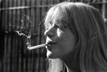 Marianne Faithfull by Peter Dunne (1971)