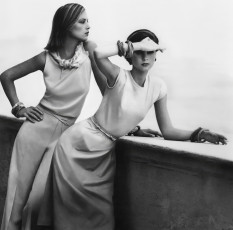 Rosie Vela (right) by Arthur Elgort (1976)