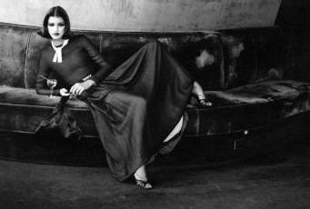 Janice Dickinson by Arthur Elgort (1975)