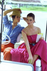 Janice Dickinson, Debbie Dickinson by Arthur Elgort (1977)