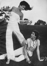 Janice Dickinson, Debbie Dickinson by Arthur Elgort (1977)