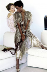 Rosie Vela, Beverly Johnson by Arthur Elgort (1977)