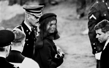 Jacqueline Kennedy at John F. Kennedy's Funeral, Arlington, Virginia by Elliott Erwitt (1963)