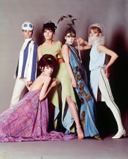 The Girls of BLOW-UP: Jill Kennington, Ann Norman, Peggy Moffitt, Rosaleen Murray, Melanie Hampshire by Athur Evans (1966)