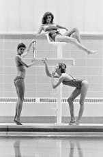 Gia Carangi, Debbie Dickinson, Janice Dickinson by Robert Farber (1979)