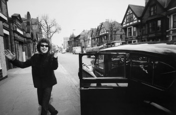 Bob Dylan, Sheffield by Barry Feinstein (1966)
