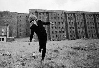 Bob Dylan, Liverpool by Barry Feinstein (1966)