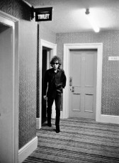Bob Dylan, Cardiff, Wales by Barry Feinstein (1966)
