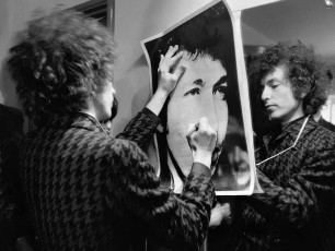 Bob Dylan, Paris by Barry Feinstein (1966)